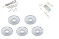 Lumoluce | Luzern + R80| LED inbouwspot | 5 LED spots | Doe Zelf LED Kit | Warm Wit LUZERN80WW5SET